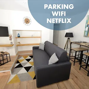  Appartement Dominici 2- Cahorscitystay- Parking Wifi Netflix